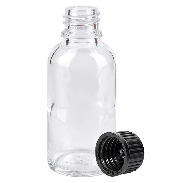 Flacon 30ml 11mm SV noir STD ClearLine UT18/30 Flacon 30ml 11mm SV noir STD ClearLine UT18/30