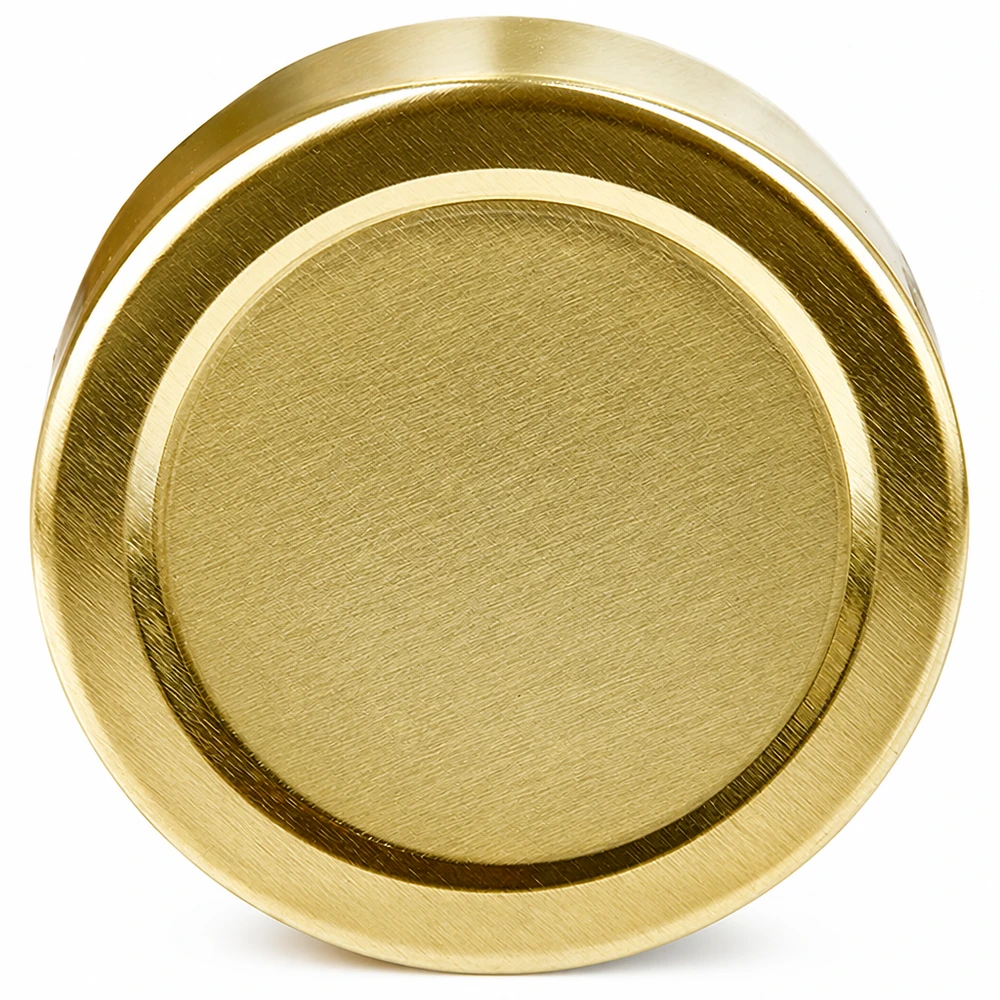 UNiTWIST BasicSeal TO58deep Couvercle doré 58 mm, bouchon à visser profond
