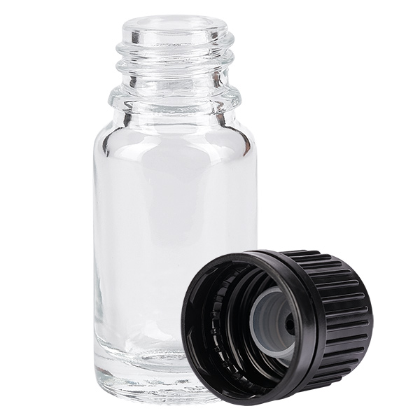 Flacon 10ml (globule) 3mm GR s. STD ClearL. UT18/10