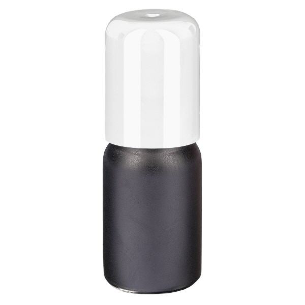 Flacon 5ml Roll-On blanc STD BlackLine UT18/5
