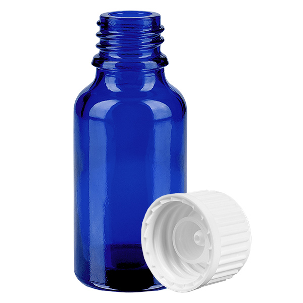 20ml (globule)Flacon 3mm GR w. STD BlueL.UT18/20