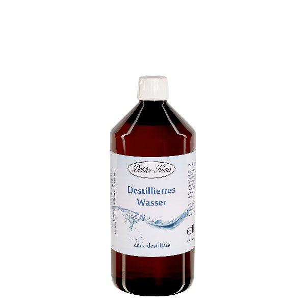 Eau distillée Doktor Klaus - Aqua dest 1 litre en bouteille PET