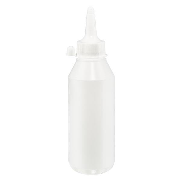 Bouteille de lotion de 250 ml avec bande de maintien Bouteille de lotion de 250 ml avec bande de maintien