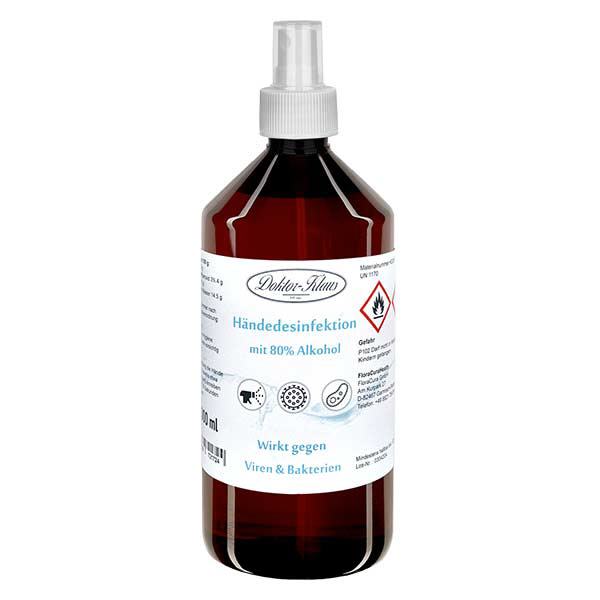 Spray désinfectant pour les mains 1000ml Doktor-Klaus Spray désinfectant pour les mains 1000ml Doktor-Klaus