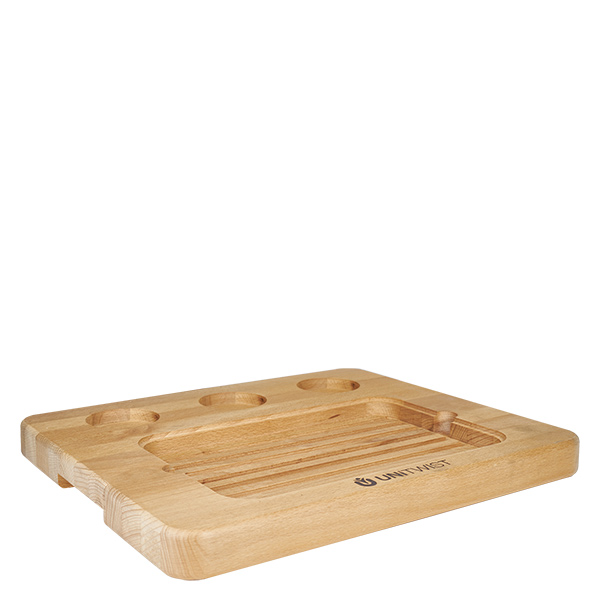 Planche en bois (hêtre) pour les sets de pierres chaudes UNiTWIST