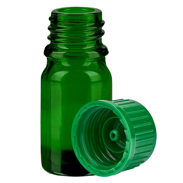 Flacon de 5ml 11mm SV vert STD GreenLine UT18/5 Flacon de 5ml 11mm SV vert STD GreenLine UT18/5