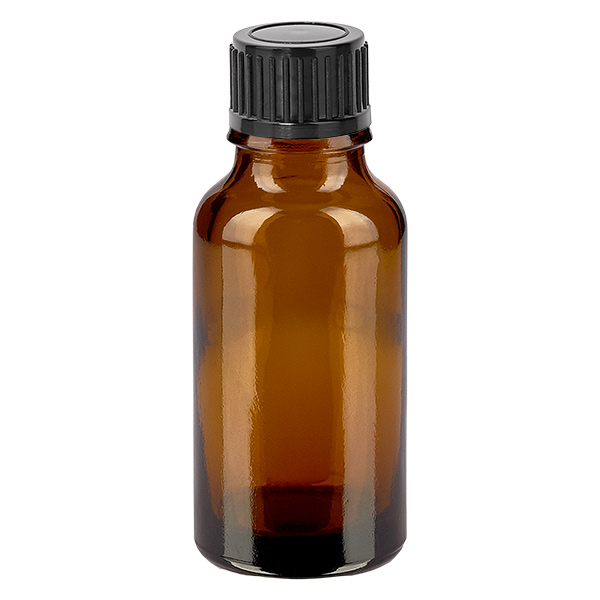 Flacon 20ml 11mm SV noir STD BrownLine UT18/20