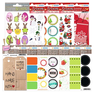 Étiquettes diverses