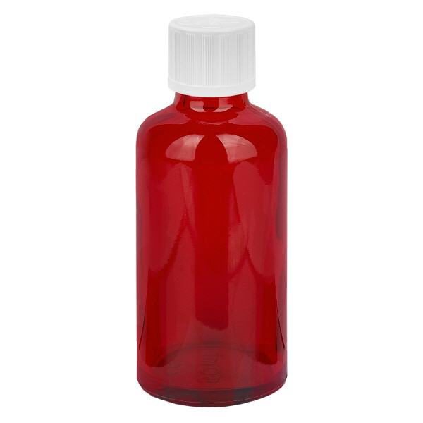 Flacon compte-goutte 50ml 1.2mm w. STD KiSi RedL. UT18/50