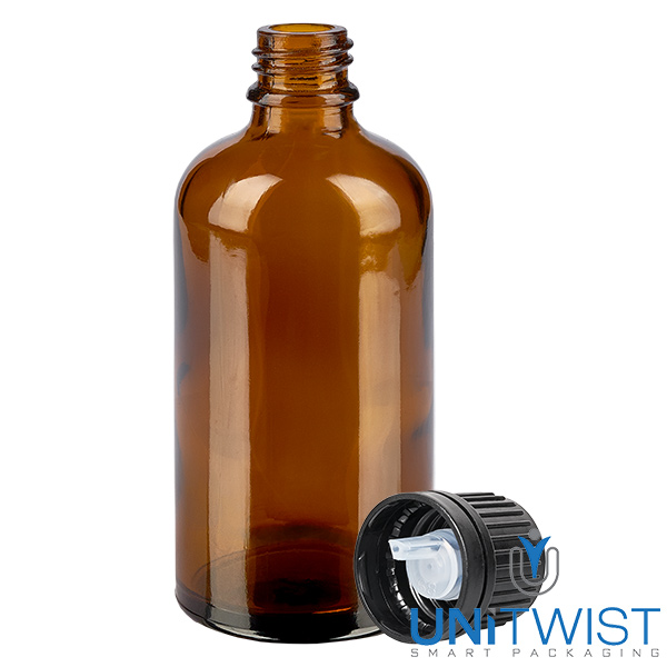 100ml goutte à goutte. 1mm noir OV BrownLine UT18/100