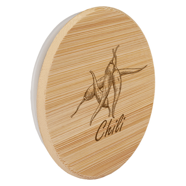 Bouchon en bois « Piment » pour WECK RR60