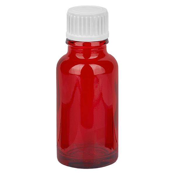 Flacon compte-goutte 20ml 0.9mm blanc STD RedLine UT18/20 Flacon compte-goutte 20ml 0.9mm blanc STD RedLine UT18/20