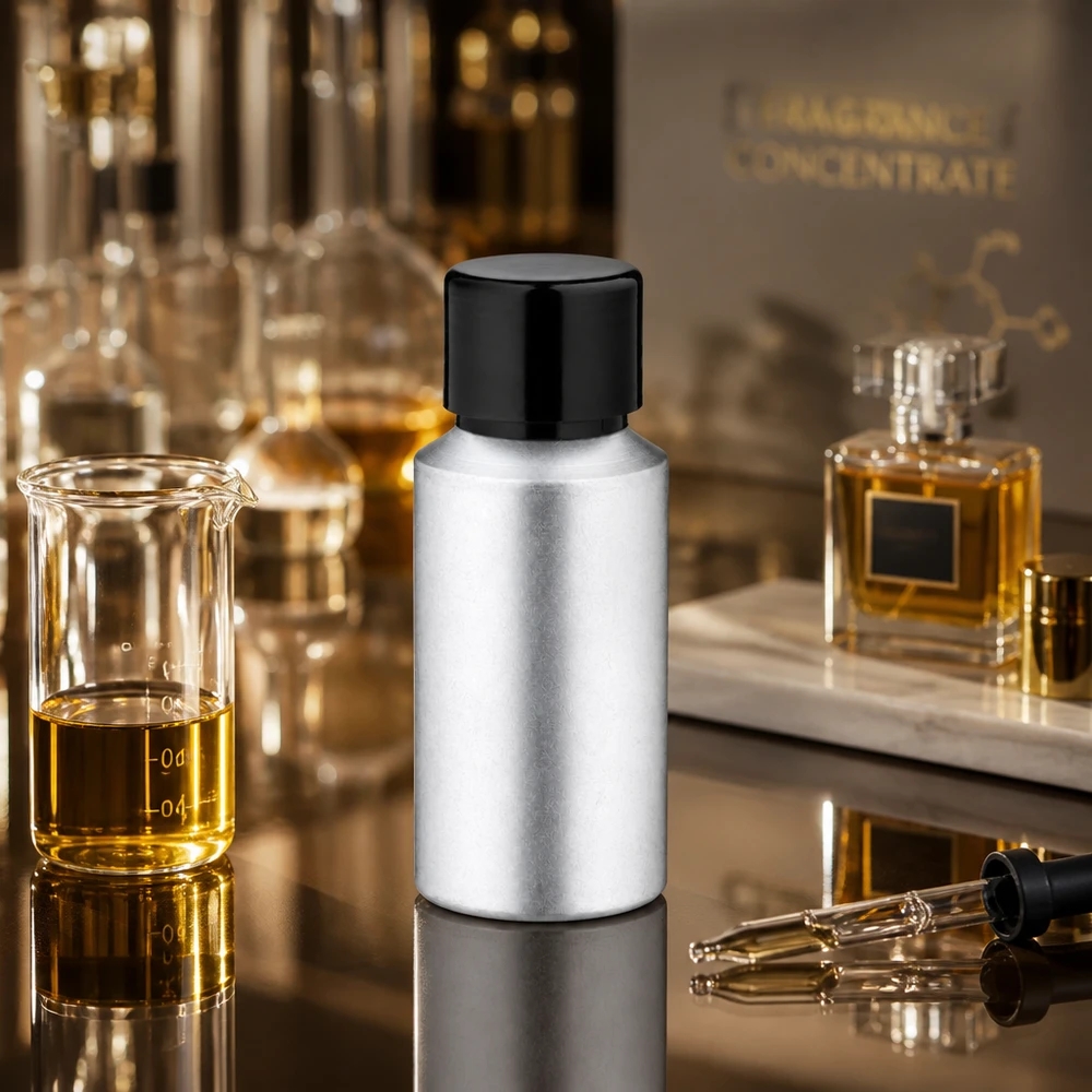Bouteille en aluminium teinté 30 ml, avec bouchon à vis noir et joint conique Bouteille en aluminium de 30 ml résistante à la corrosion avec traitement de surface spécial pour les produits chimiques