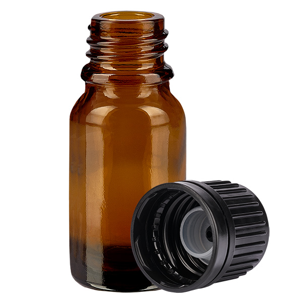 Flacon 10ml (globule) 3mm GR s. OV BrownL. UT18/10