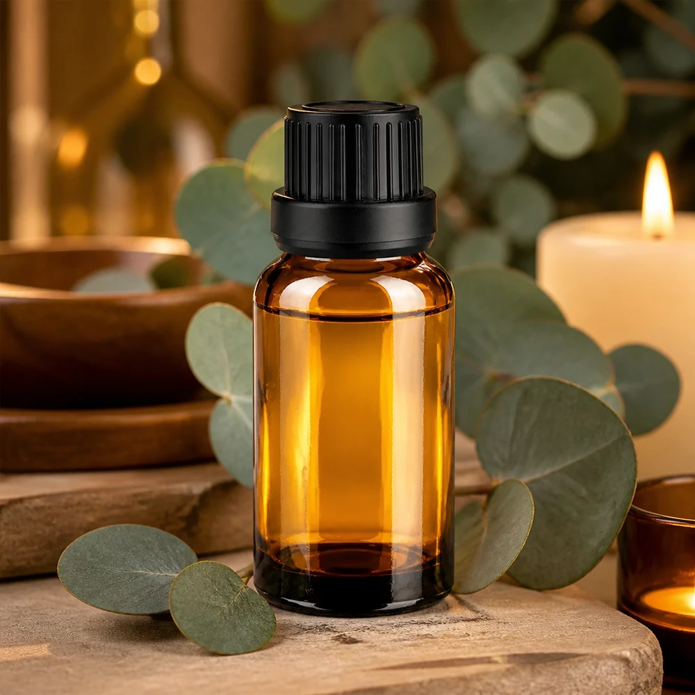 20ml goutte à goutte. 2mm noir OV BrownLine UT18/20 Flacon compte-gouttes 20ml en verre brun de haute qualité pour les applications aromathérapeutiques