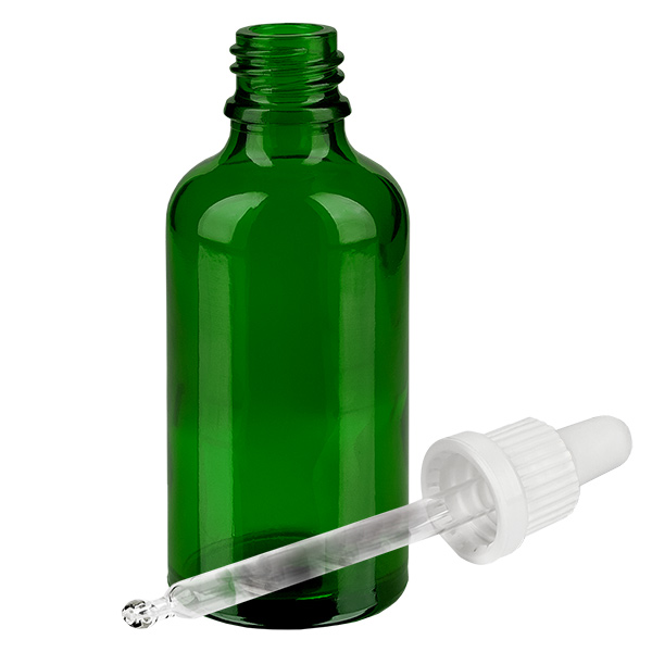 Flacon à pipette 50ml blanc OV GreenLine UT18/50