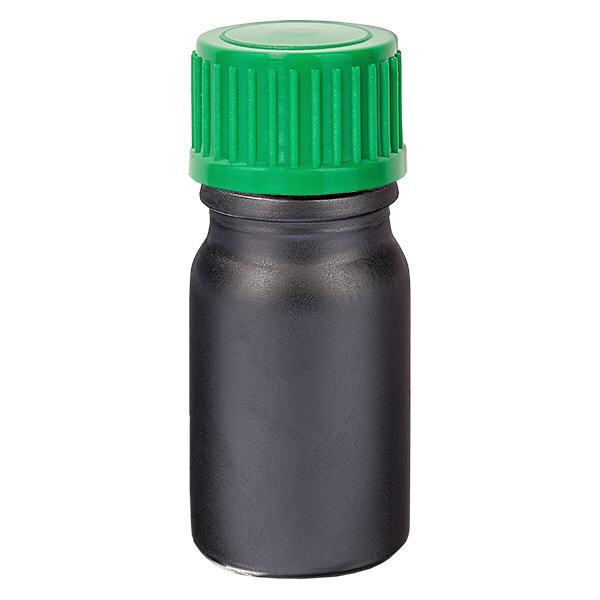 Flacon compte-goutte 5ml 0.8mm vert STD BlackLine UT18/5