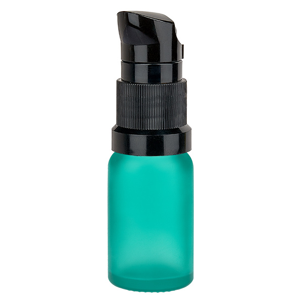 10ml flacon pompe noir STD GreenLine UT18/10 10ml flacon pompe noir STD GreenLine UT18/10