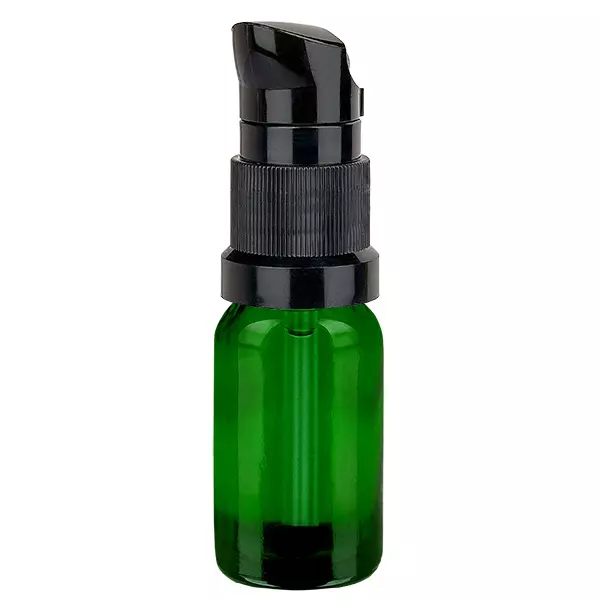 10ml flacon pompe noir STD GreenLine UT18/10