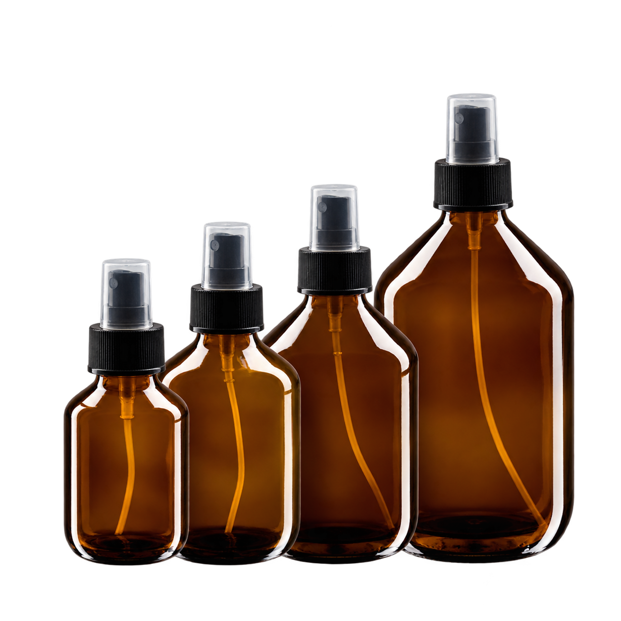 avec vaporisateur à pompe (spray)