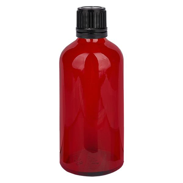 Flacon 100ml (globule) 3mm GR s. OV RedL. UT18/100