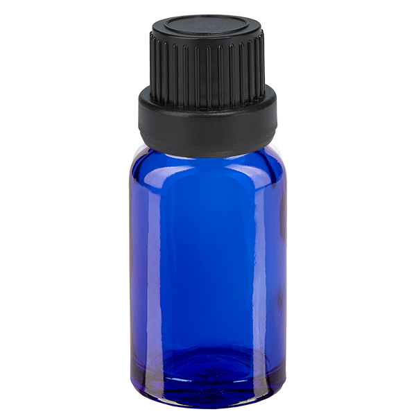 Flacon 10ml 11mm SV noir OV BlueLine UT18/10