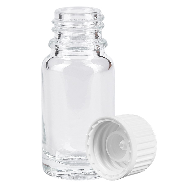 Flacon 10ml (globule) 3mm GR w. STD ClearL. UT18/10