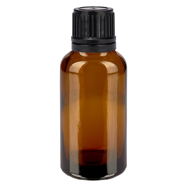 Flacon 30ml (globule) 3mm GR s. OV BrownL. UT18/30