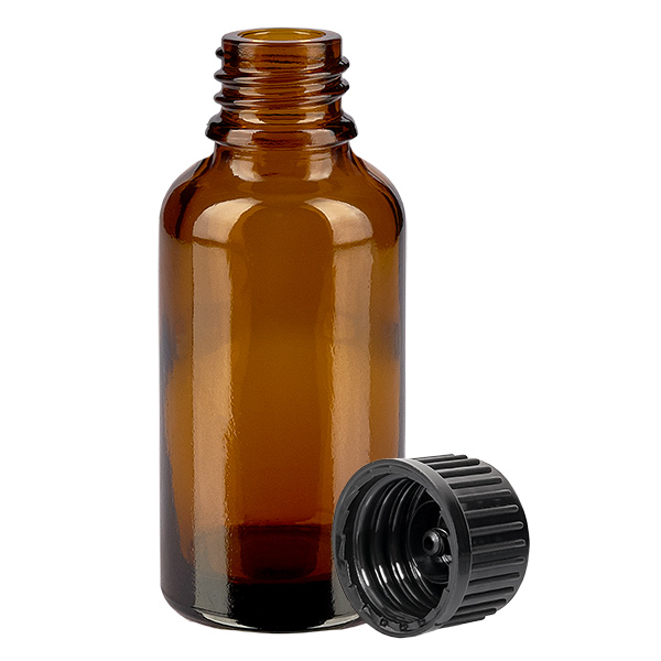Flacon 30ml 11mm SV noir STD BrownLine UT18/30