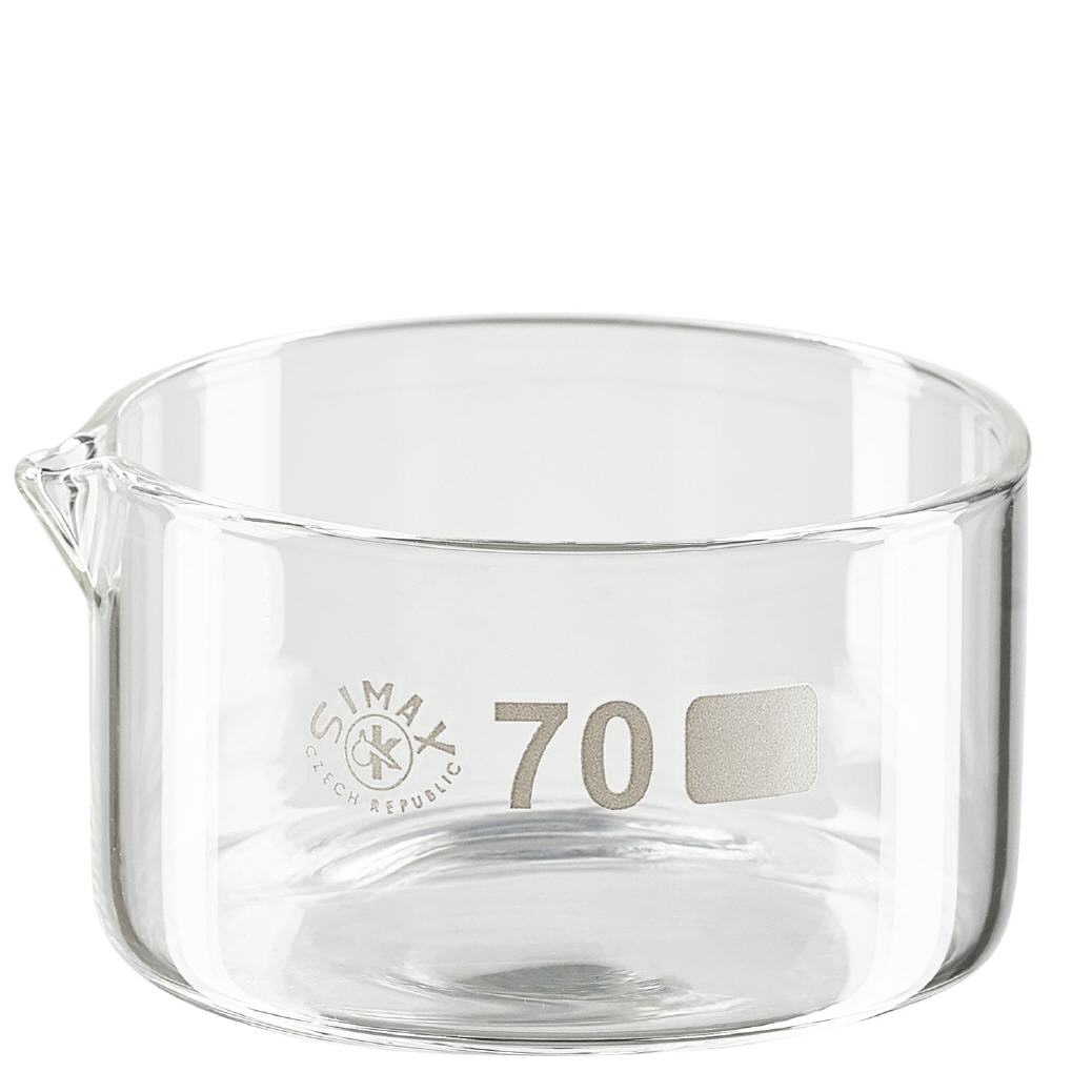Coupelle de cristallisation 100 ml avec bec verseur Coupelle de cristallisation 100 ml avec bec verseur