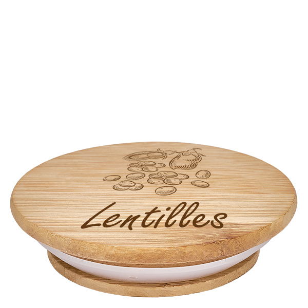 Paire en bois « Lentilles » pour WECK RR100