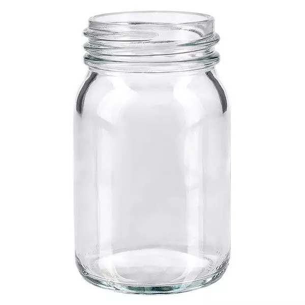 200ml Bouteille à col large en verre clair