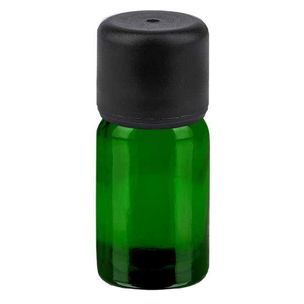 Flacon de 5ml 6mm SV noir STD GreenLine UT18/5 Flacon de 5ml 6mm SV noir STD GreenLine UT18/5