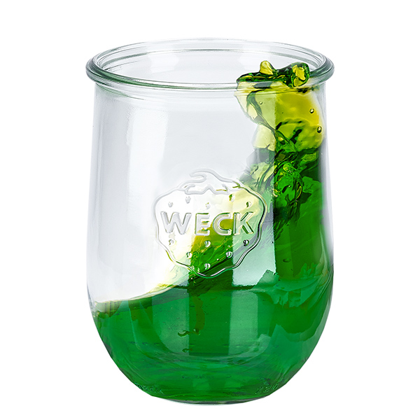 Lot de 18 bocaux Weck 1062ml tulipes, 1L larmier