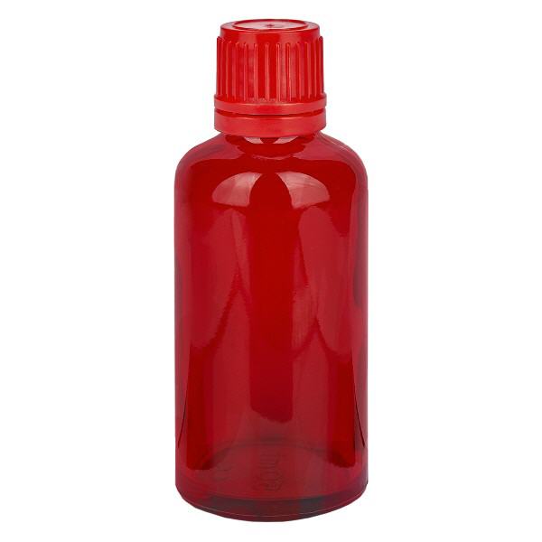 Flacon 50ml 11mm SV rouge OV RedLine UT18/50 Flacon 50ml 11mm SV rouge OV RedLine UT18/50