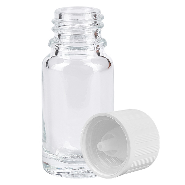 10ml Flacon compte-goutte 1.2mm w. STD KiSi ClearL.UT18/10