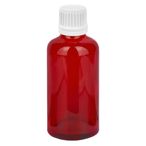 Flacon 50ml 11mm SV blanc OV RedLine UT18/50