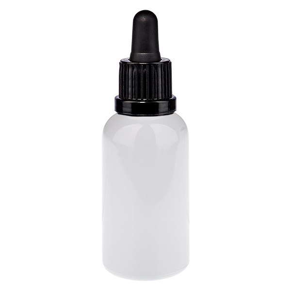 Flacon pipette 30 ml noir Bouchon d'origine WhiteLine UT18/30 Flacon pipette 30 ml noir Bouchon d'origine WhiteLine UT18/30