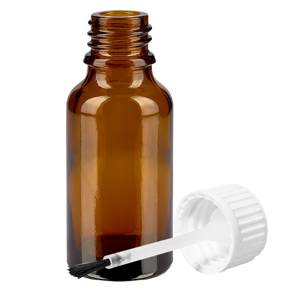 20ml flacon pinceau blanc STD BrownLine UT18/20