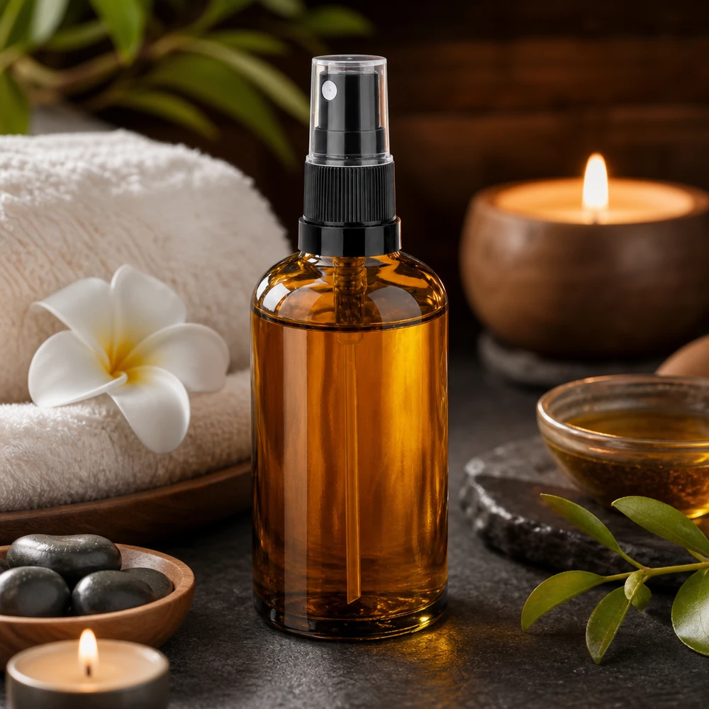 100ml vaporisateur noir/tr. STD BrownLine UT18/100 Vaporisateur robuste de 100 ml en verre foncé pour protéger les ingrédients sensibles à la lumière