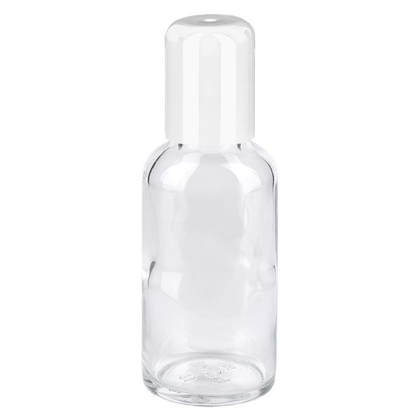 Flacon roll-on 30ml blanc STD ClearLine UT18/30