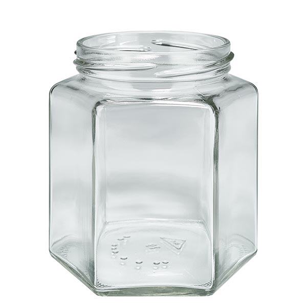 390ml Verre hexagonal sans couvercle (TO70) UNiTWIST