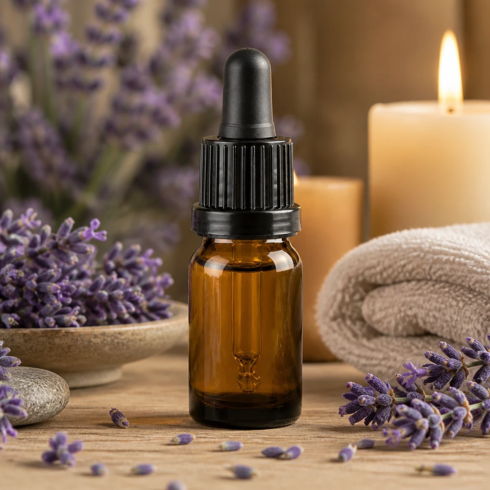 Flacon à pipette 5ml noir OV BrownLine UT18/5 Bouteille à pipette 5ml noire OV BrownLine UT18/5 en verre brun de haute qualité pour l'aromathérapie