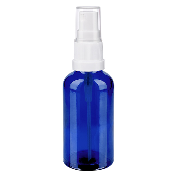 Vaporisateur 50ml blanc/tr. STD BlueLine UT18/50