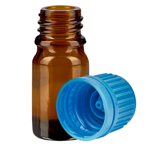 Flacon 5ml 11mm SV bleu OV BrownLine UT18/5