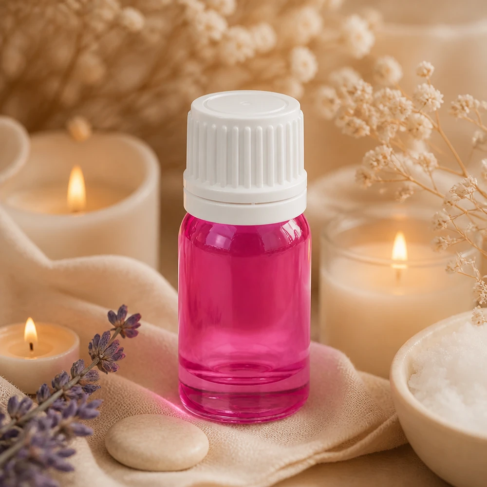 Flacon 5ml bouchon à vis 11mm blanc Originalité bouchon à vis PurpleLine UT18/5 Flacon PurpleLine 5ml avec bouchon à vis anti-fuite pour produits cosmétiques professionnels