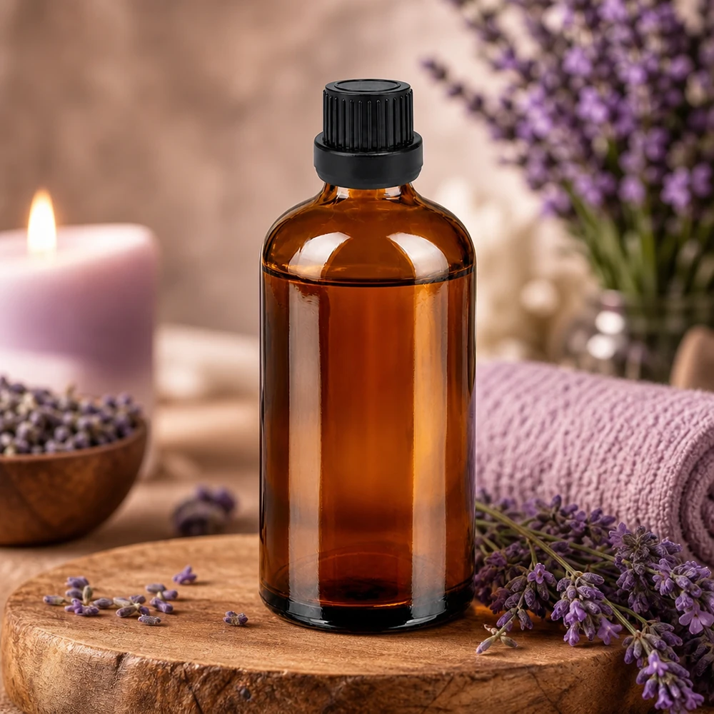 100ml goutte à goutte. 2mm noir OV BrownLine UT18/100 Flacon de pharmacie robuste en verre foncé avec bouchon anti-gouttes pour une conservation sûre