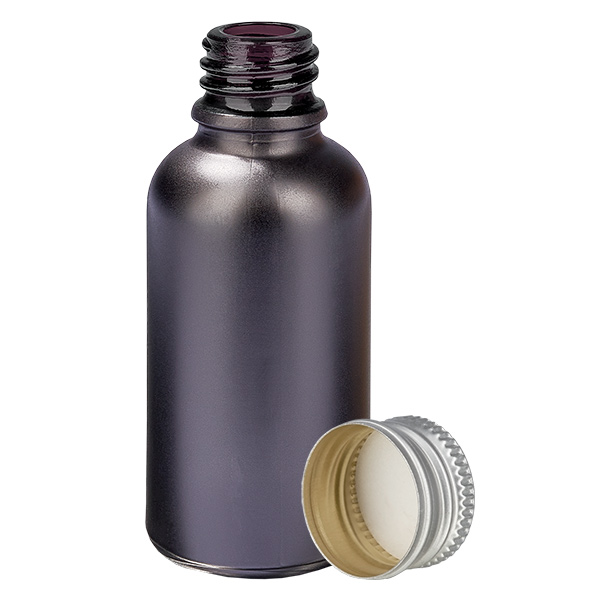 Flacon 30ml 11mm SV Alu-Silb. STD BlackL. UT18/30