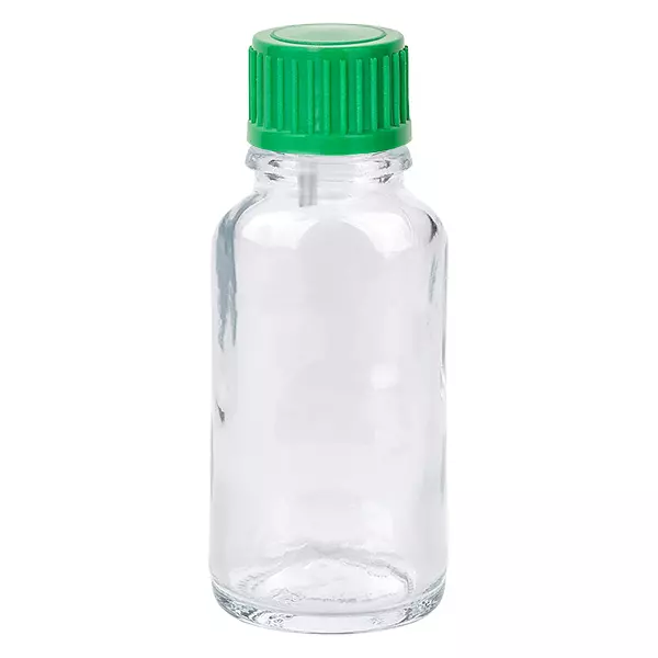 20ml Flacon compte-goutte 0.8mm vert STD ClearLine UT18/20