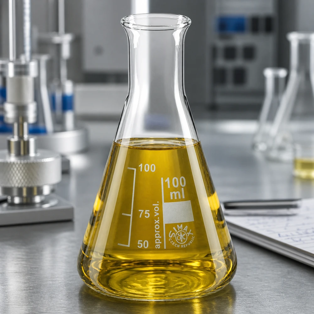 Erlenmeyer 100ml col étroit, verre borosilicate Erlenmeyer transparent 100ml col étroit pour l'observation de réactions chimiques en laboratoire